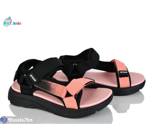 Дитячі босоніжки на літо (8 пар р.31-37) рожевий  "BBT"
