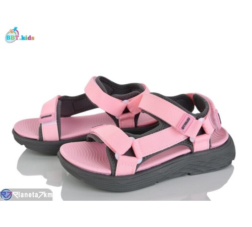 Дитячі босоніжки на літо (8 пар р.31-37) рожевий  "BBT"