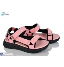 Дитячі босоніжки на літо (8 пар р.31-37) рожевий  "BBT"