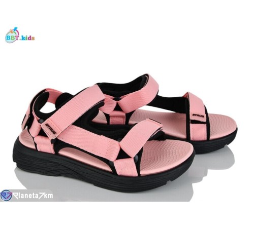 Дитячі босоніжки на літо (8 пар р.31-37) рожевий  "BBT"