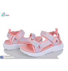 Дитячі босоніжки на літо (8 пар р.31-37) рожевий  "BBT"