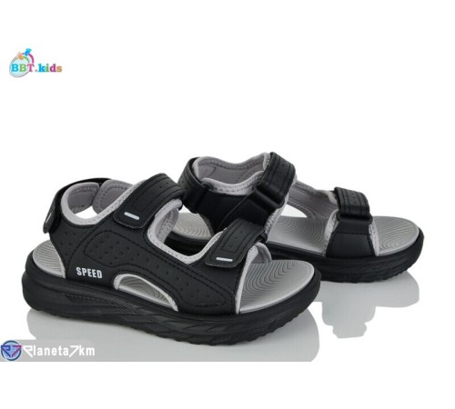 Сандалі дитячі на літо (8 пар р.31-38) чорний  "BBT"
