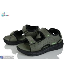 Сандалі дитячі на літо (8 пар р.31-38) зелений  "BBT"