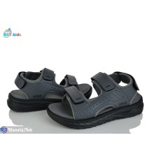 Сандалі дитячі на літо (8 пар р.31-38) сірий  "BBT"