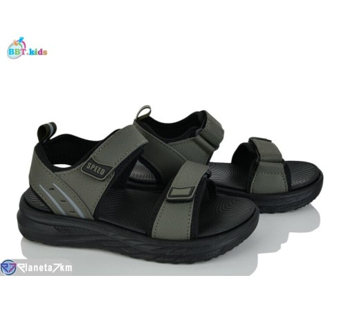 Сандалі дитячі на літо (8 пар р.31-38) хакі  "BBT"