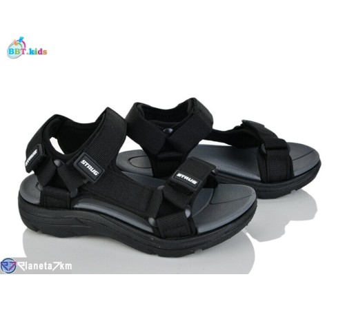 Сандалі дитячі на літо (8 пар р.27-32) чорний  "BBT"