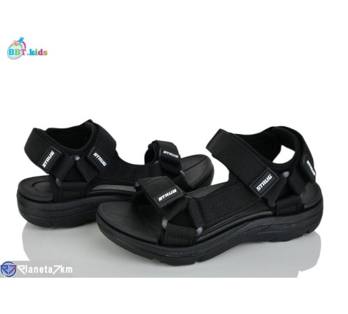 Сандалі дитячі на літо (8 пар р.27-32) чорний  "BBT"