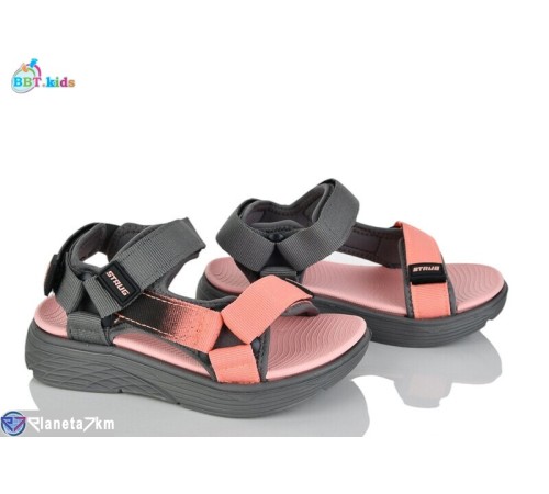 Дитячі босоніжки на літо (8 пар р.27-32) рожевий  "BBT"