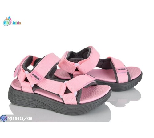 Дитячі босоніжки на літо (8 пар р.27-32) рожевий  "BBT"