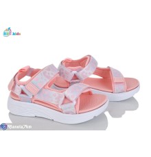 Дитячі босоніжки на літо (8 пар р.27-32) рожевий  "BBT"