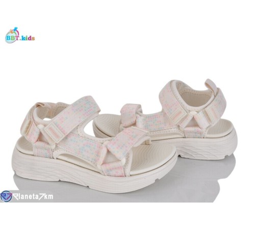 Дитячі босоніжки на літо (8 пар р.27-32) бежевий  "BBT"