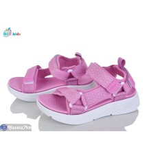 Дитячі босоніжки на літо (8 пар р.27-32) рожевий  "BBT"