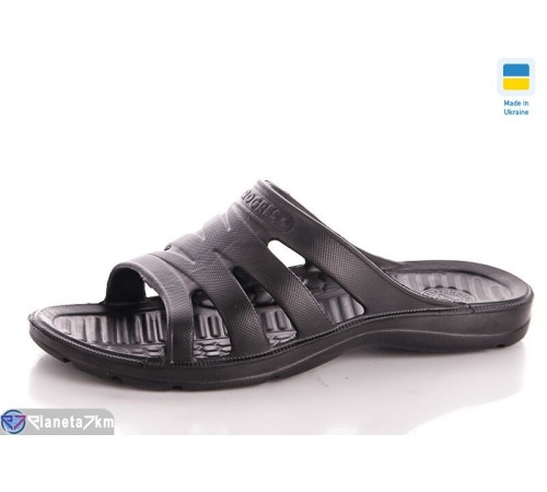 Шлепки чоловічі на літо (8 пар р.41-46) чорний  "PERSIK"