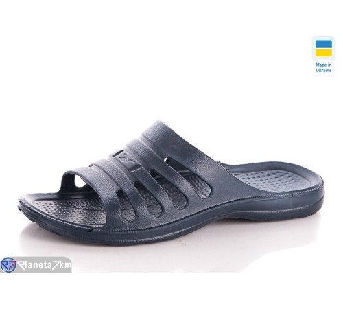 Шлепки чоловічі на літо (8 пар р.41-46) синій  "PERSIK"