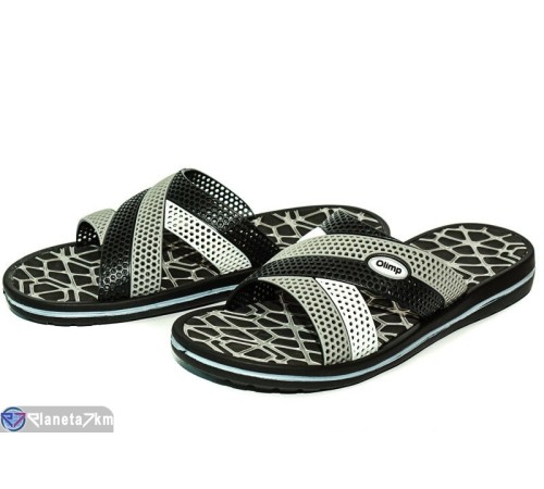 Шлепки чоловічі на літо (8 пар р.40-45) чорний  "PERSIK"