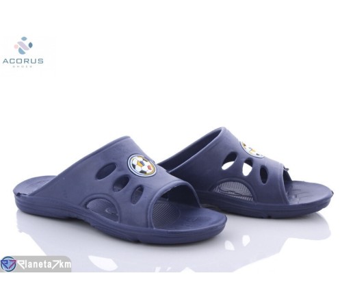 Шлепки дитячі на літо (8 пар р.31-35) синій  "Acorus"