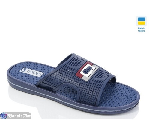 Шлепки чоловічі на літо (8 пар р.41-46) синій  "LOTTOS"