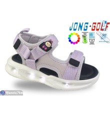 Дитячі босоніжки на літо (8 пар р.27-32) фіолетовий  "STRONGO"