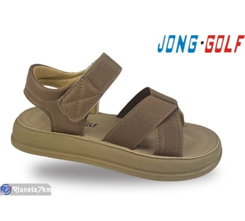 Дитячі босоніжки на літо (8 пар р.30-37) коричневий  "STRONGO"