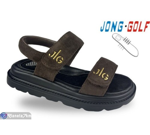 Дитячі босоніжки на літо (8 пар р.30-37) коричневий  "STRONGO"