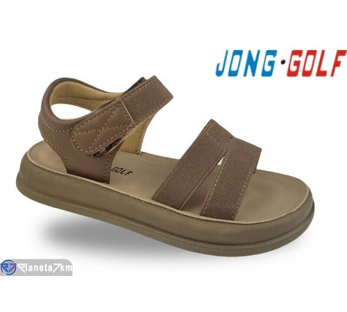 Дитячі босоніжки на літо (8 пар р.30-37) коричневий  "STRONGO"