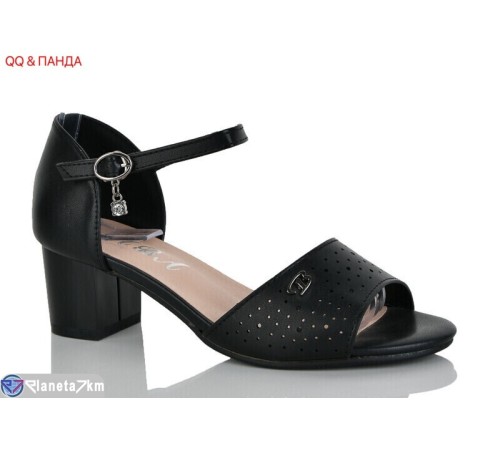 Босоніжки жіночі на літо (8 пар р.36-41) чорний  "QQ&Панда"