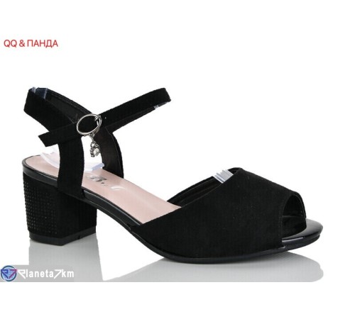 Босоніжки жіночі на літо (8 пар р.36-41) чорний  "QQ&Панда"