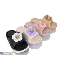 Шлепки жіночі на літо (12 пар р.36-41) мікс  "Lexi"