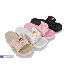 Шлепки жіночі на літо (12 пар р.36-41) мікс  "Lexi"