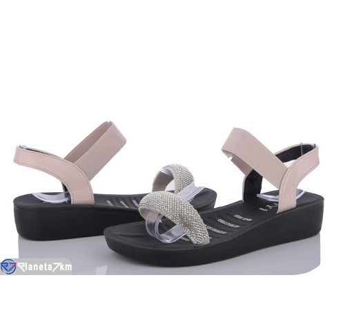 Босоніжки жіночі на літо (8 пар р.36-41) бежевий  "LYLY"