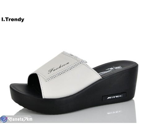 Шлепки жіночі на літо (8 пар р.36-41) бежевий  "Trendy"