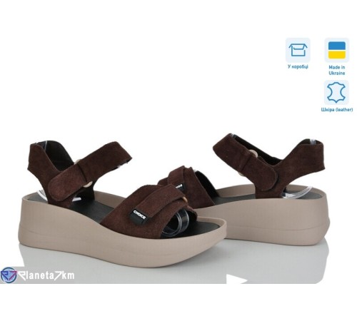 Босоніжки жіночі на літо (8 пар р.36-40) коричневий  "STELUSA"