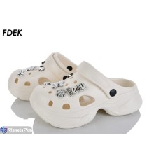 Кроки жіночі на літо (12 пар р.36-41) білий  "FDEK"