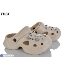 Кроки жіночі на літо (12 пар р.36-41) бежевий  "FDEK"