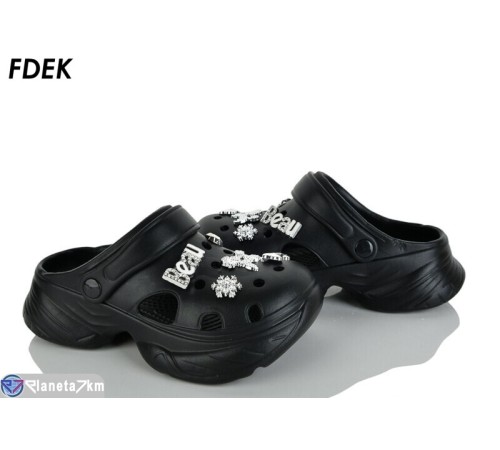 Кроки жіночі на літо (12 пар р.36-41) чорний  "FDEK"
