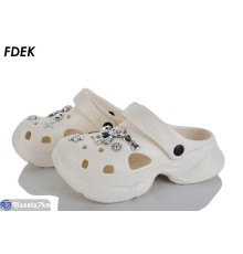Кроки жіночі на літо (12 пар р.36-41) білий  "FDEK"