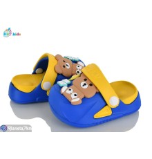 Кроки дитячі на літо (12 пар р.18-23) синій  "BBT"