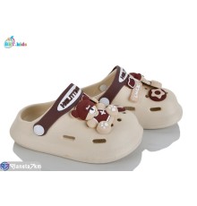 Кроки дитячі на літо (12 пар р.24-29) бежевий  "BBT"