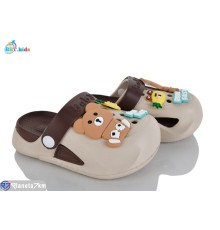 Кроки дитячі на літо (12 пар р.24-29) бежевий  "BBT"