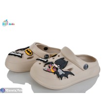 Кроки дитячі на літо (12 пар р.24-29) бежевий  "BBT"