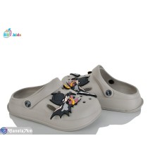 Кроки дитячі на літо (12 пар р.30-35) сірий  "BBT"