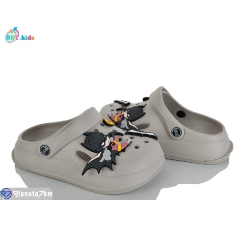 Кроки дитячі на літо (12 пар р.30-35) сірий  "BBT"