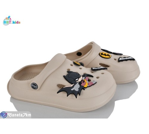 Кроки дитячі на літо (12 пар р.30-35) бежевий  "BBT"