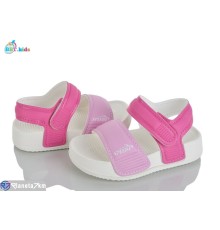 Дитячі босоніжки на літо (12 пар р.18-23) рожевий  "BBT"