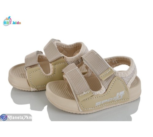 Сандалі дитячі на літо (12 пар р.18-23) бежевий  "BBT"