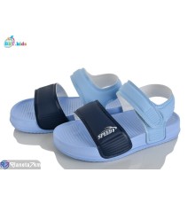 Сандалі дитячі на літо (12 пар р.24-29) блакитний  "BBT"