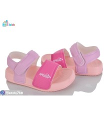 Дитячі босоніжки на літо (12 пар р.24-29) рожевий  "BBT"