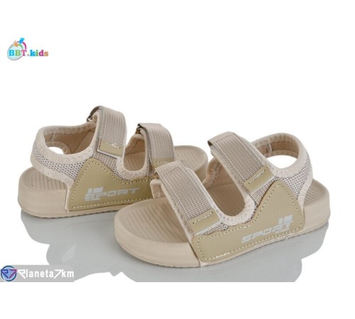 Сандалі дитячі на літо (12 пар р.24-29) бежевий  "BBT"