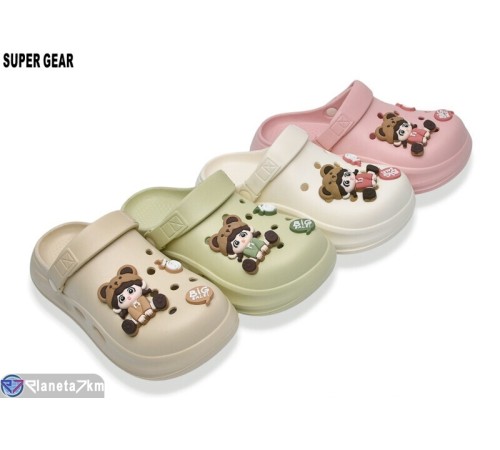 Кроки жіночі на літо (12 пар р.36-41) мікс  "Super Gear"