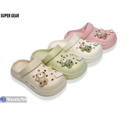 Кроки жіночі на літо (12 пар р.36-41) мікс  "Super Gear"